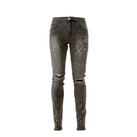 Serenede Poison Dart Men's Skinny Jeans Faded Black