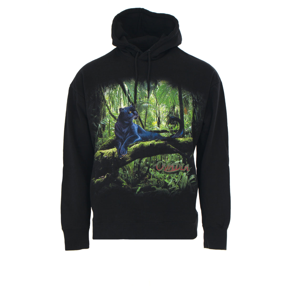 Ovadia Panther Men's Black Hoodie 