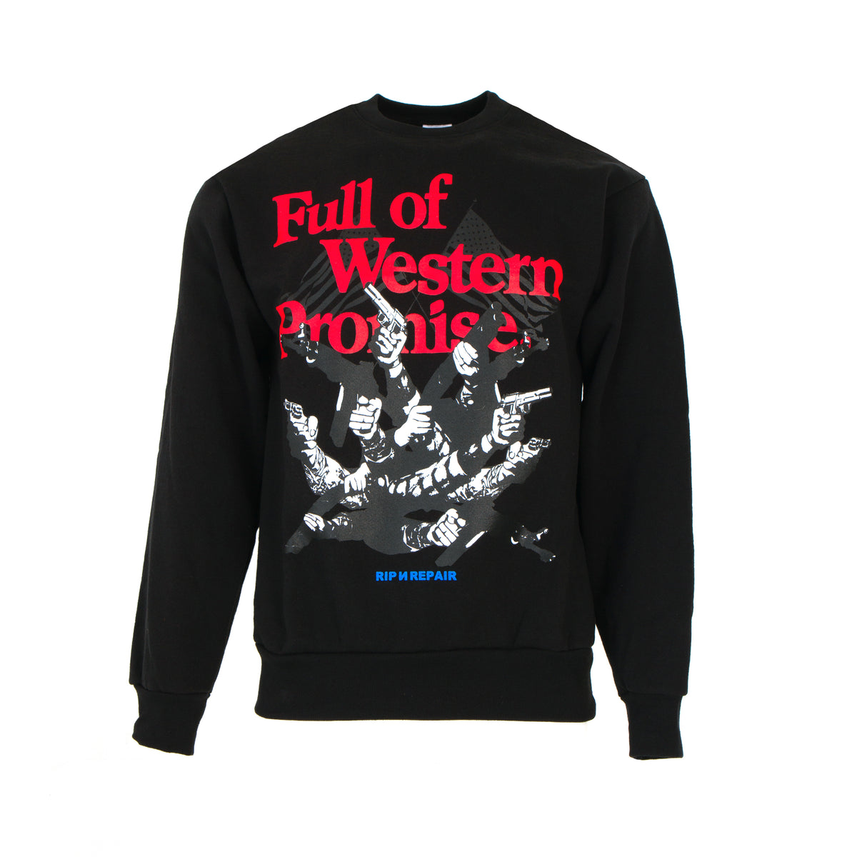 Rip n' Repair Free Fire Pullover Sweater - SIZE Boutique