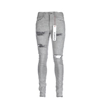 Purple Brand Denim Men's Grey Inside Out Designer Jeans