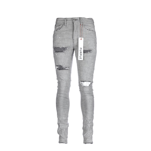 Purple Brand Denim Men's Grey Inside Out Designer Jeans