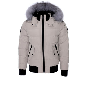 Moose Knuckles Scotch Town Bomber Men's Jacket Beige