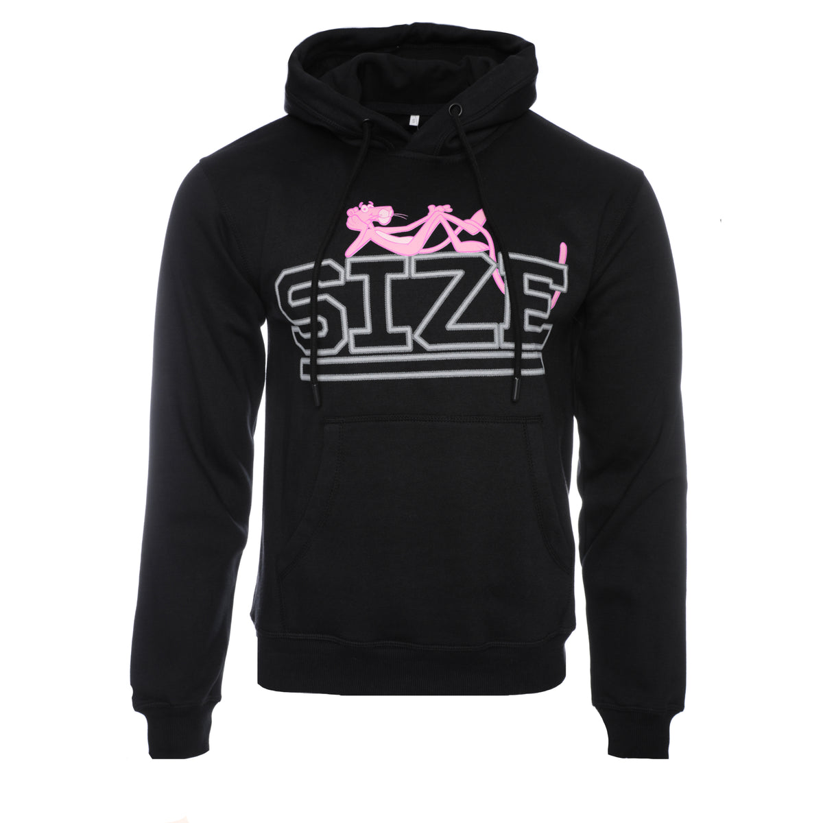 SIZE X Pink Panther Unisex Hoodie Black