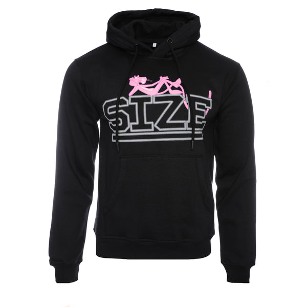 SIZE X Pink Panther Unisex Hoodie Black