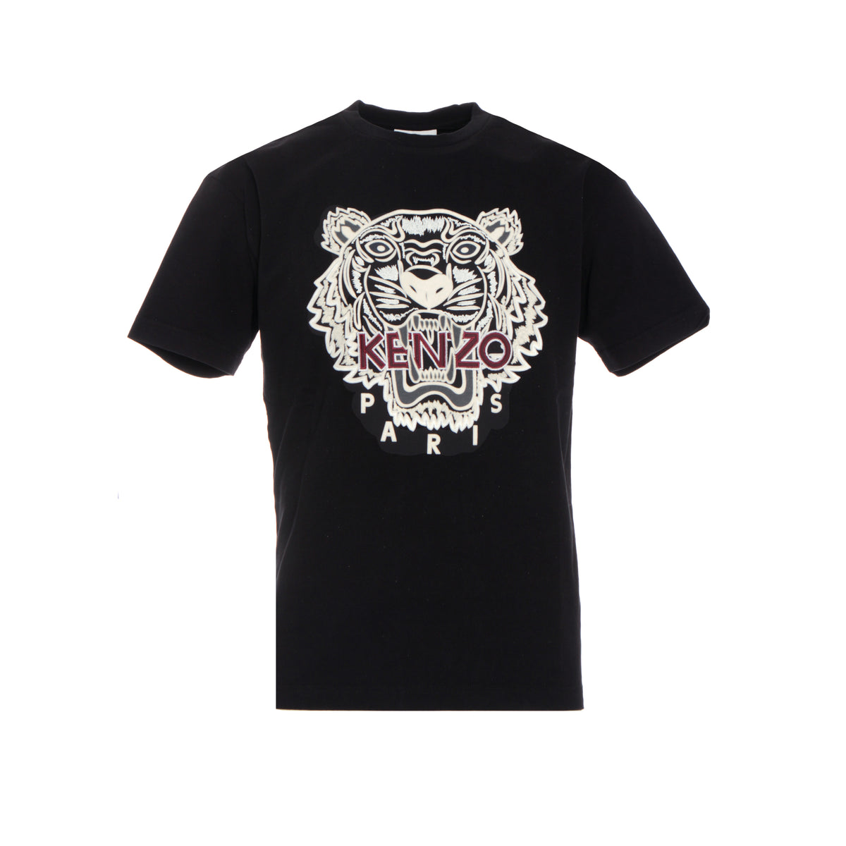 Kenzo Paris FW20 Varsity Tiger Men's SS T-Shirt Black