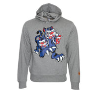 Kenzo Paris SS21 Seasonal Logo Classic Men's Hoodie Grey