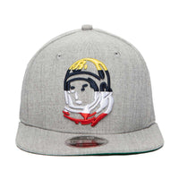 Billionaire Boys Club and Ice Cream Helmet Snapback Hat Grey