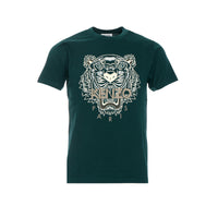 Kenzo Paris FW20 Classic Tiger Men's SS T-Shirt Green