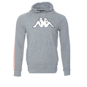 Kappa Authentic Logo Tape Apetid FW20 Men's Hoodie Grey
