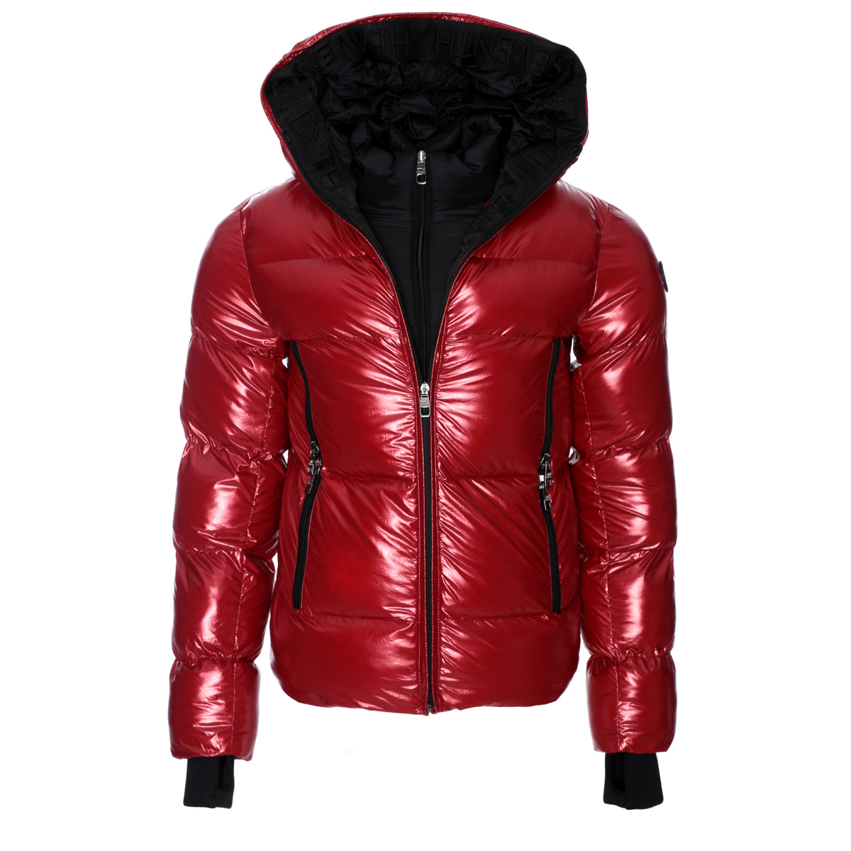 7th Heaven Men's Puffa Jacket Red