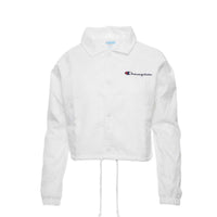 Cropped Coaches Jacket White