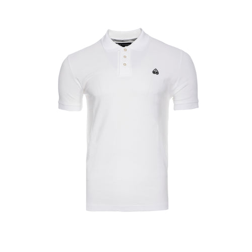 Moose Knuckles Men's Classic Polo Shirt White 