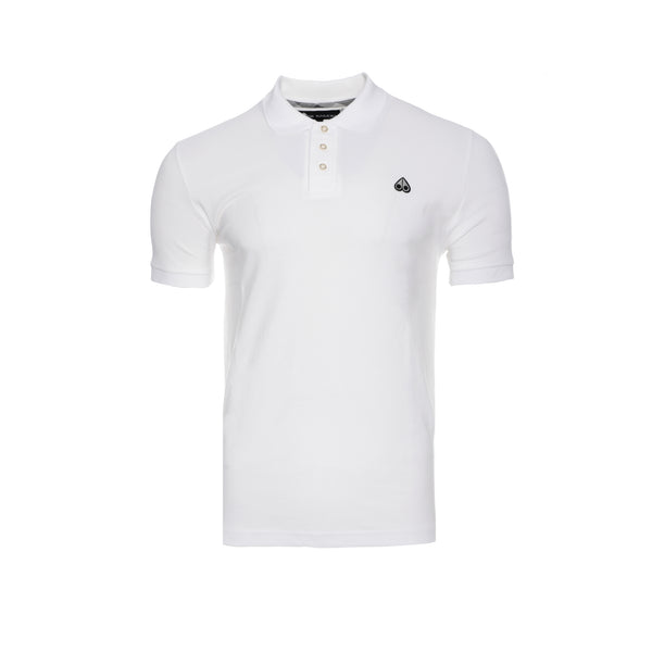 Moose Knuckles Men's Classic Polo Shirt White 