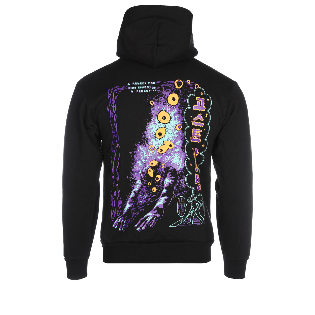 Rip N Repair Ghost Diving Men's Graphic Hoodie  Black