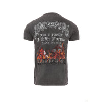 Valabasas "All Glory Tour" Blue Grey Vintage Wash Men's Graphic SS Tee - SIZE Boutique