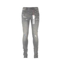 Purple Brand P001 Grey Dirty Destroy Men's Jeans