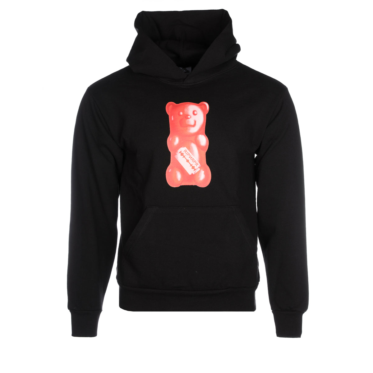Rip N Repair Im A Gummy Bear Men's Graphic Hoodie Black