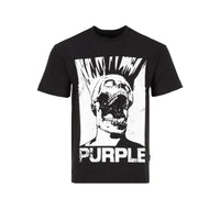 Purple Brand Textured Jersey SS Tee Headache Black Beauty Men's T-Shirt