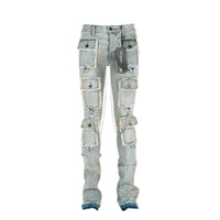 Valabases Hybrid Stacked Men's Jean Blue