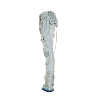 Valabases Hybrid Stacked Men's Jean Blue