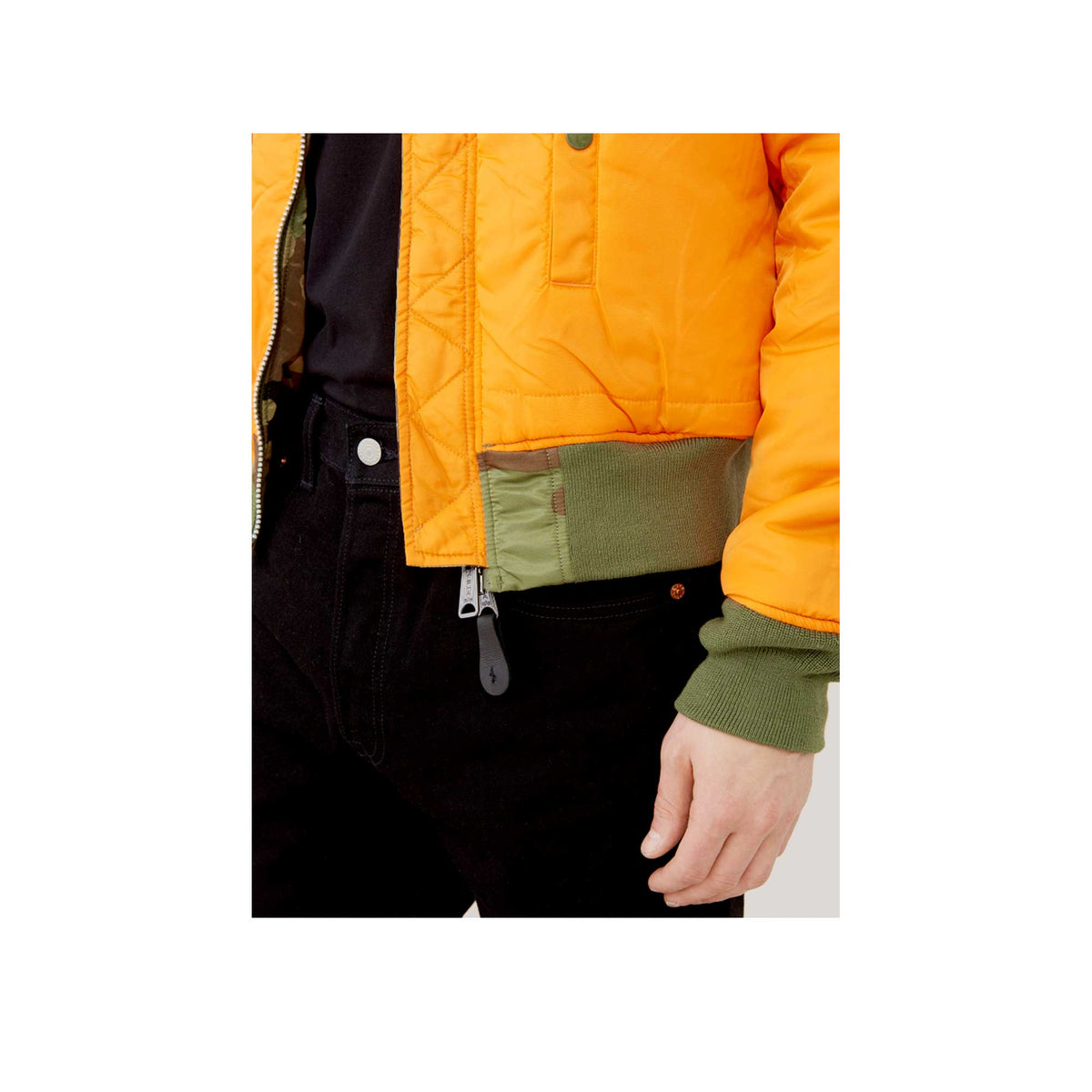 Alpha Industries MA-1 Slim Fit Jacket Camo