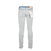 P001 Purple Brand Inside Out Light Indigo Fray Men's Jean