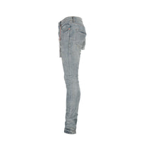 P001 Purple Brand Denim Light Indigo Iridescent Pearl Men's Jean
