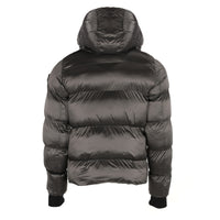 7th Heaven London Puffa 2.0 Men's Winter Jacket Satin Silver