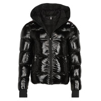 7th Heaven London Puffa 2.0 Men's Winter Jacket Gloss Black