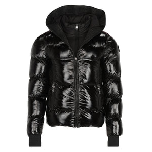 7th Heaven London Puffa 2.0 Men's Winter Jacket Gloss Black