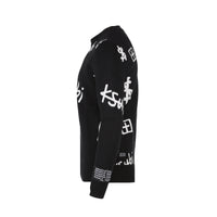 Ksubi Kash Box Knit Crew Men's Black Sweater - SIZE Boutique
