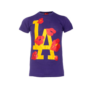 La Ropa Living Fly in LA Men's SS Tee Purple