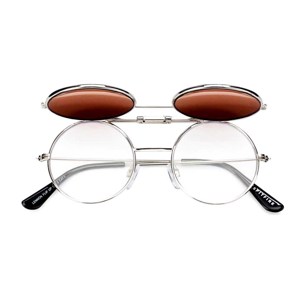 Spitfire Sunglasses Lennon Flip Brown