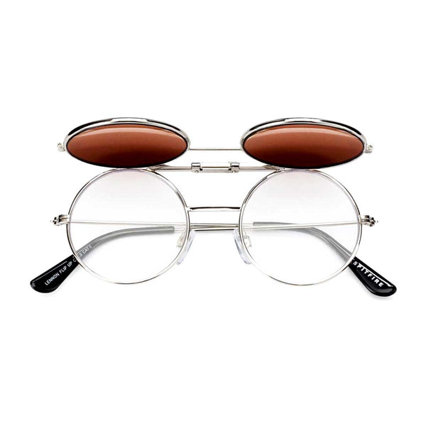 Spitfire Sunglasses Lennon Flip Brown