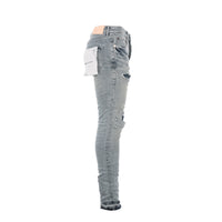 Purple Brand Denim P001 Light Indigo Stitch Patch Repair Jean