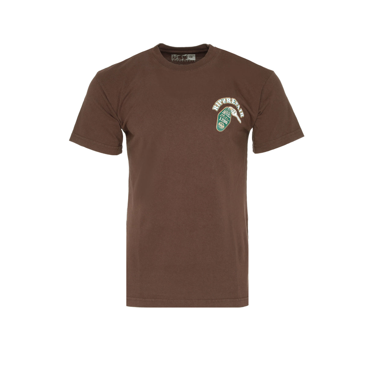 Rip N' Reapir "Love & Happiness" Mens SS Graphic Tee Brown - SIZE Boutique