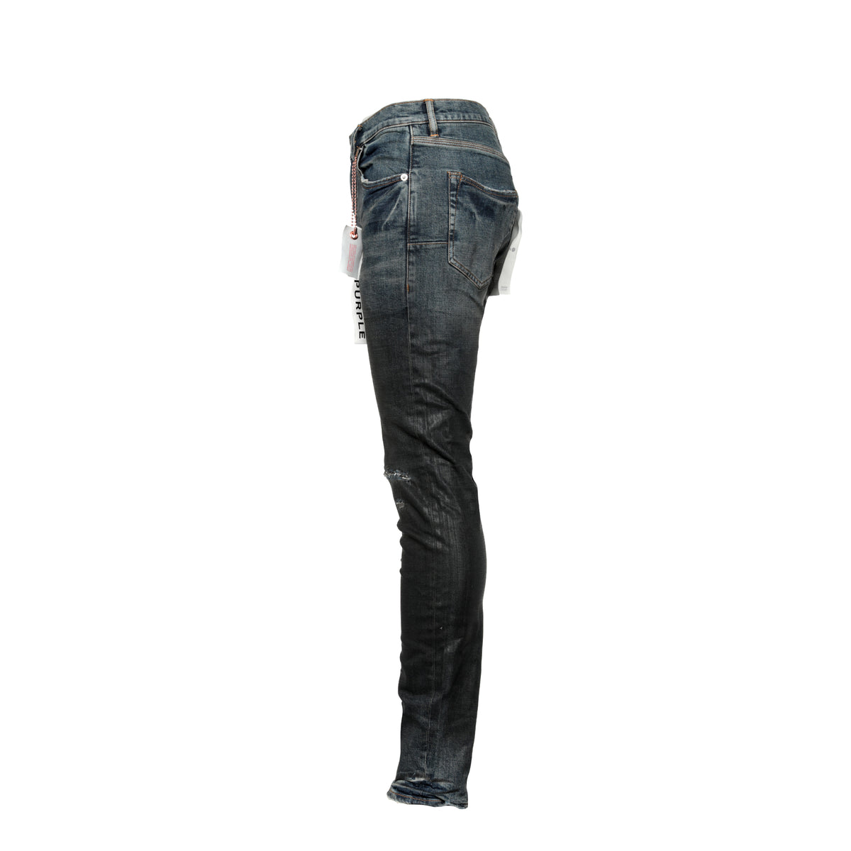 Purple Brand Mid Indigo Black Color Coated Gradient Men's Jean - SIZE Boutique