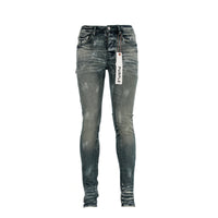 Purple Brand P001 Mid Indigo Hard Wax Men's Designer Jeans