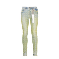 Purple Brand Neon Over Light Indigo Jacquard Monogram Men's Jeans