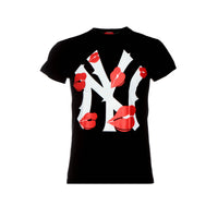 La Ropa New York Is Kissing Me Men's SS T-Shirt Black