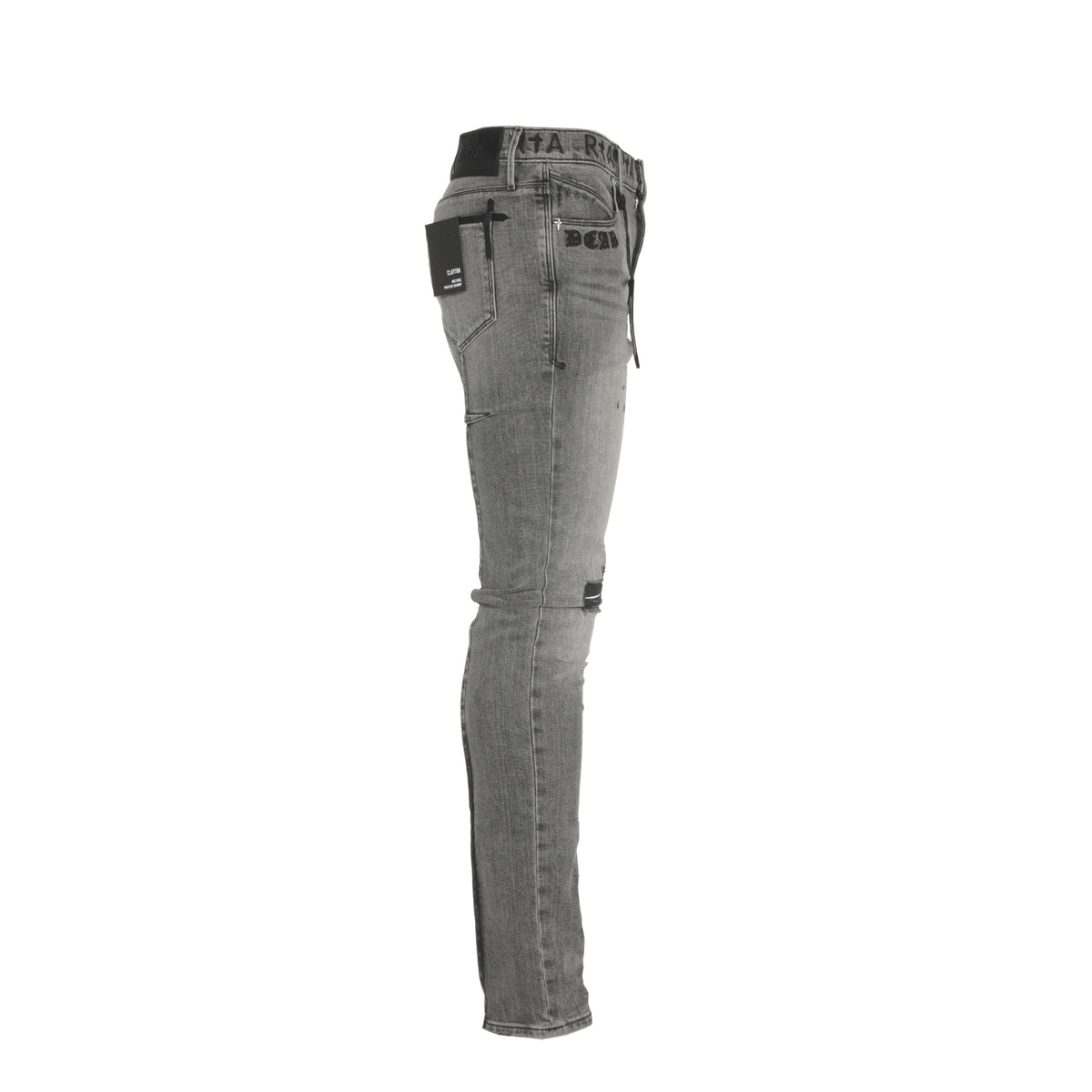 RtA Brand Classic Pintuck Men's Skinny Jeans - SIZE Boutique