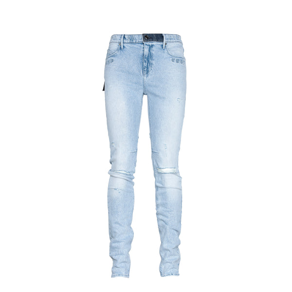 RtA Brand classic pin tuck skinny vintage indigo men's skinny jeans - SIZE Boutique