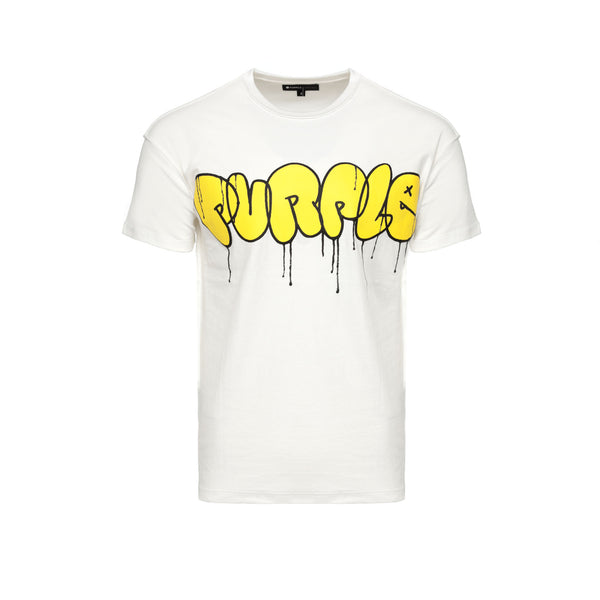 Purple Brand Textured Jersey Inside Out Men's SS Tee - SIZE Boutique