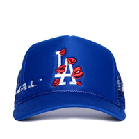 La Ropa Life Living Fly In LA Trucker Hat Royal Blue