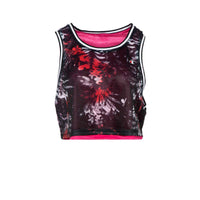 Champion Reversible Mesh Cropped Tank Pink