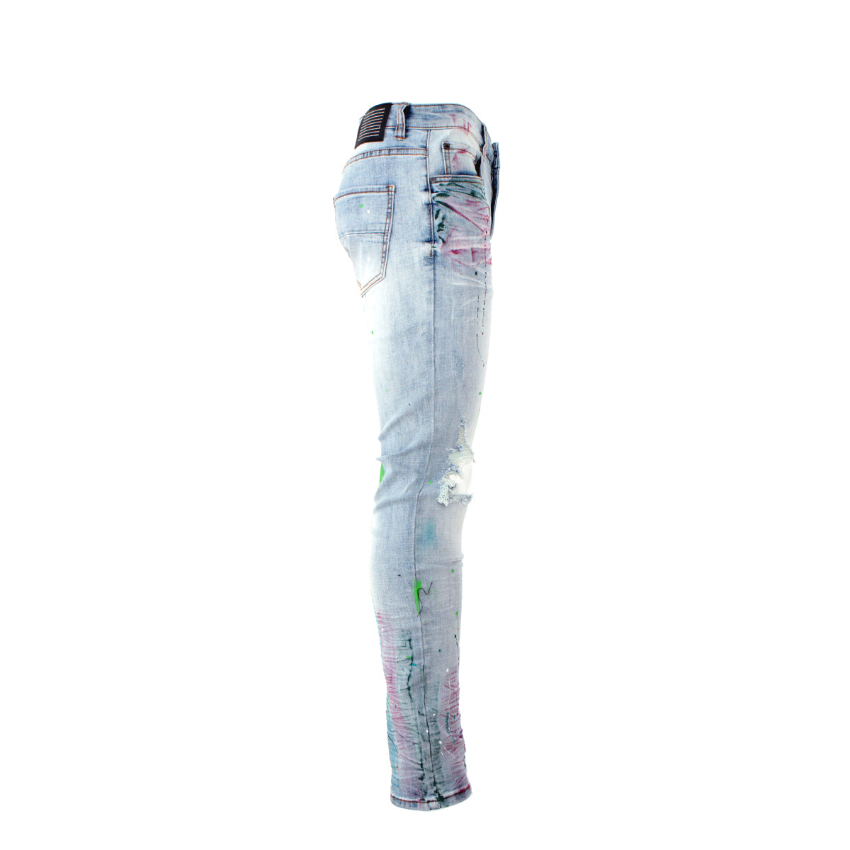 Serenede Holy Amaranth Men's Skinny Jeans