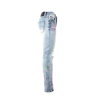 Serenede Holy Amaranth Men's Skinny Jeans
