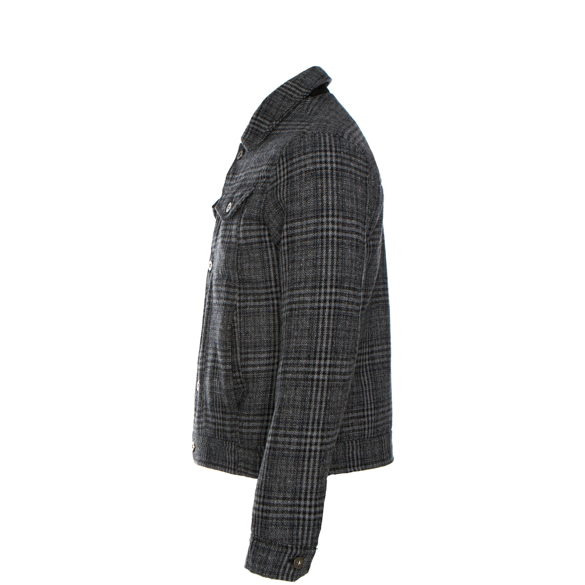 Kollar Clothing Plaid Trucker Jacket