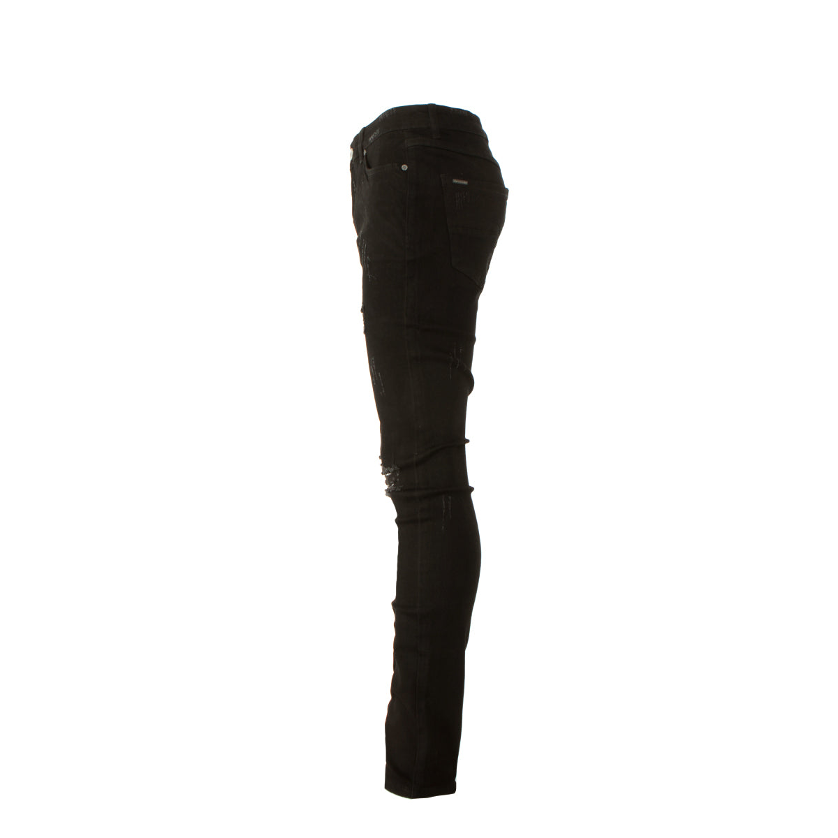 Serenede Midnight Black Men's Skinny Jeans