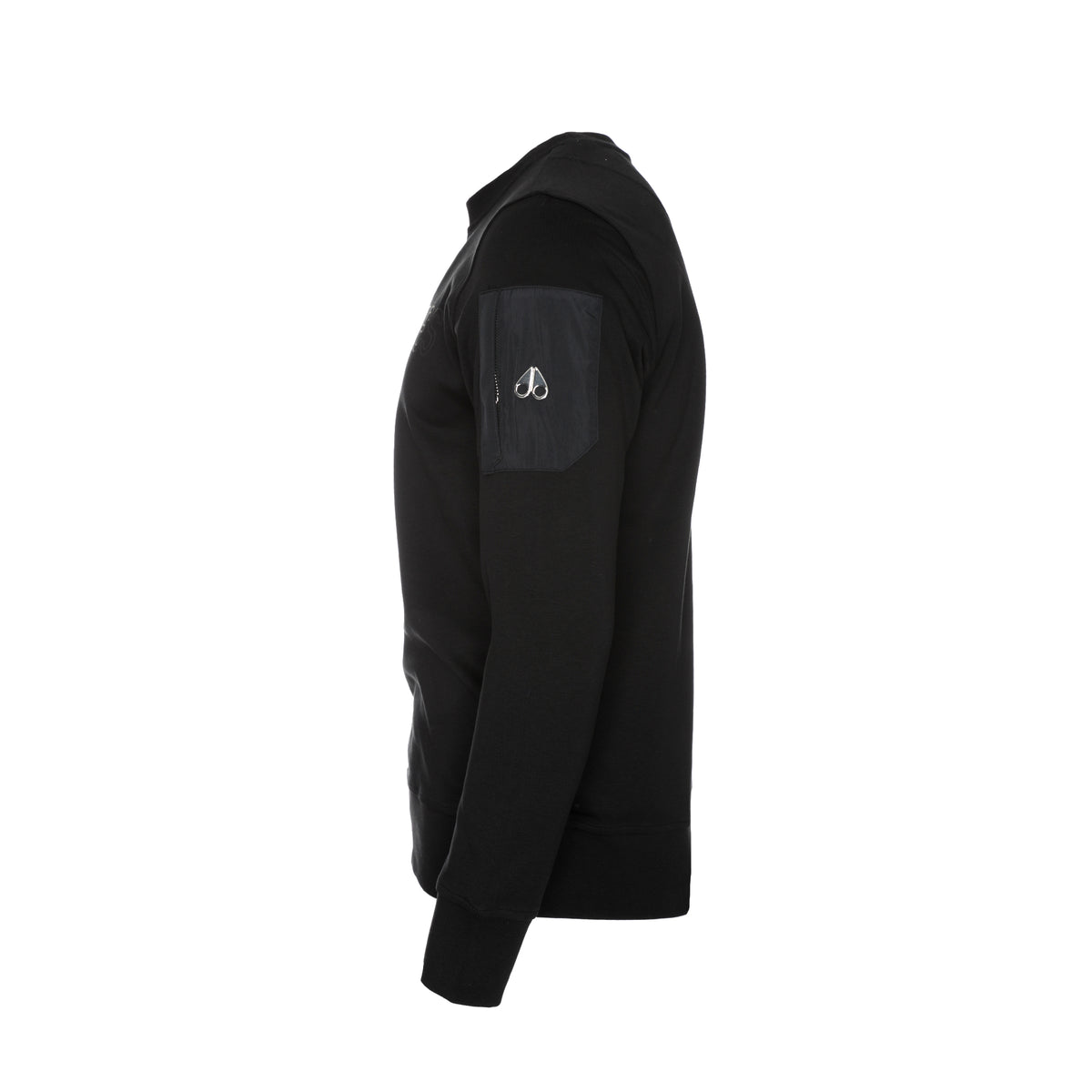 Moose Knuckles Transit Men's  Pullover Sweater Black